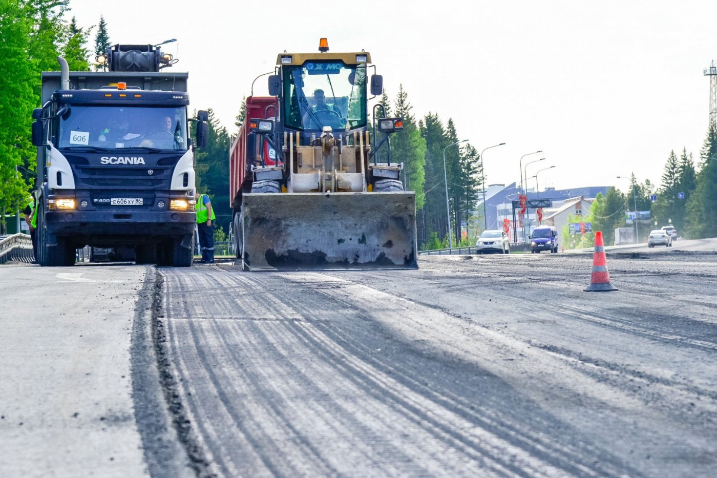 Ремонт дорог в тюмени сегодня карта